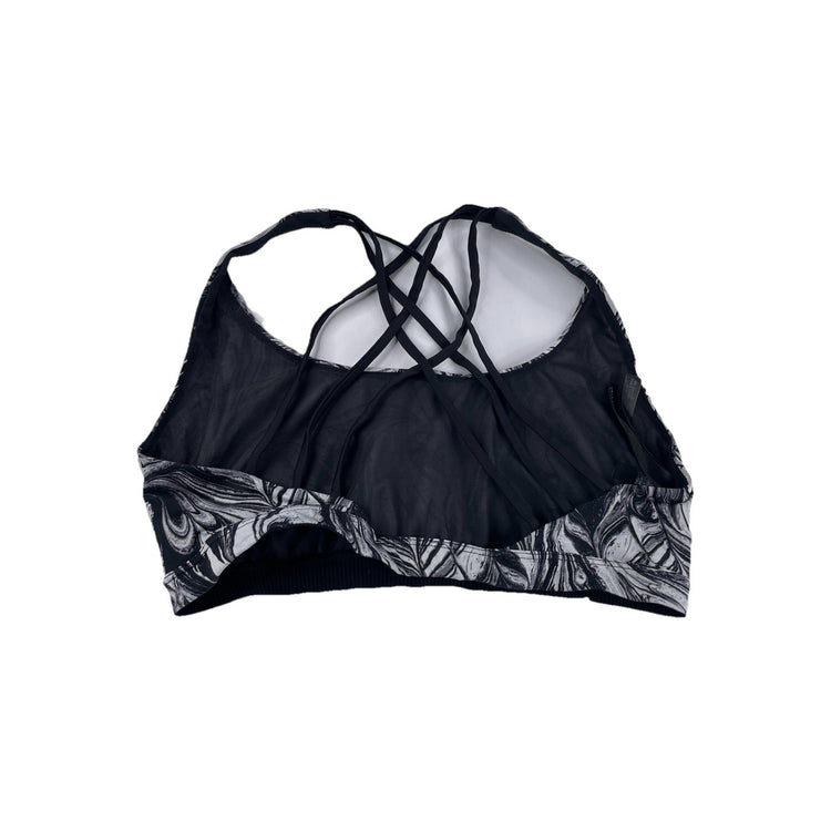 Womens Victoria’s Secret Victoria Sport Black & White Sports Bra Size Large