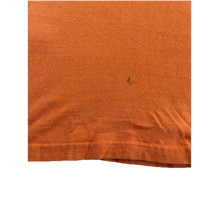 Mens Harley Davidson Basic Orange T-Shirt Size M