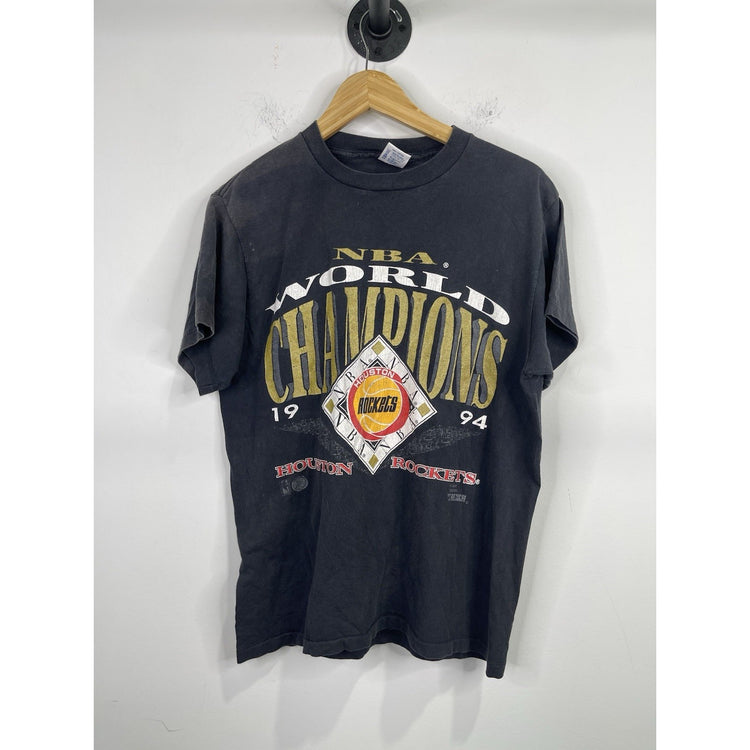 Men’s Vintage 1994 Houston Rockets NBA World Champions T-Shirt SZ M