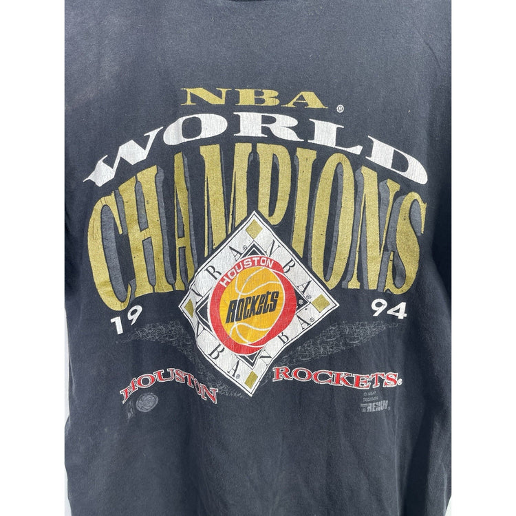 Men’s Vintage 1994 Houston Rockets NBA World Champions T-Shirt SZ M