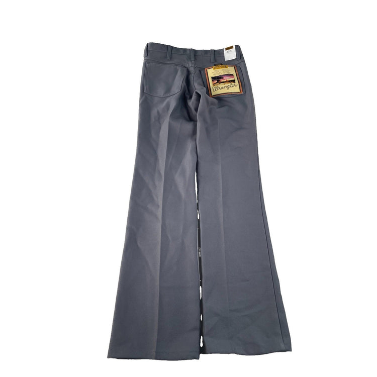 Mens Wrangler Wrancher Gray Dress Jeans Size 29X32