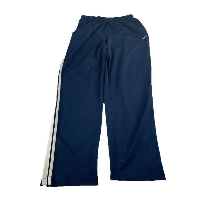 Mens Vintage Nike Blue W/ White Stripes Sweatpants Size Xxl