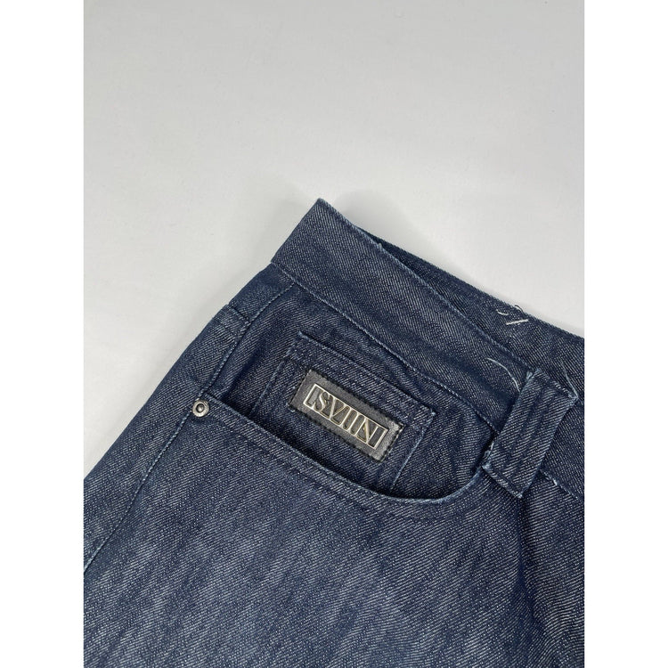 Men’s Y2K MO7 Baggy Dark Blue Baggy Shorts 44x15