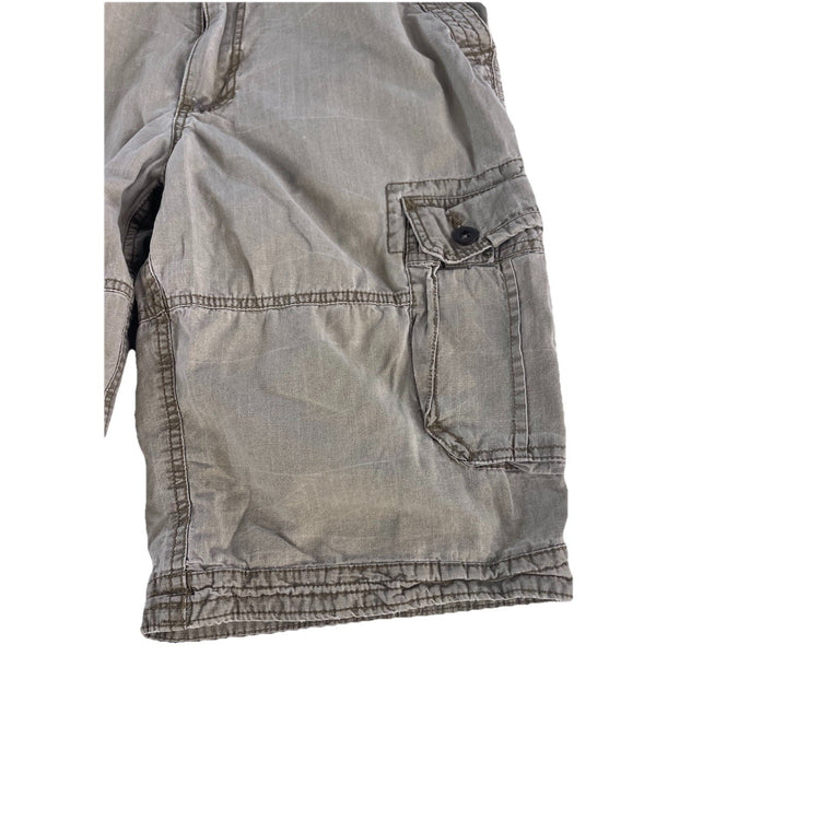 Mens Helix Khaki Cargo Shorts Size 34