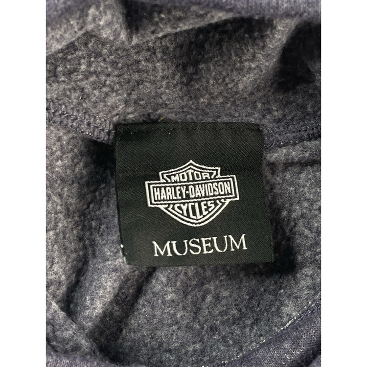 Womens Harley Davidson Museum Purple Pullover Hoodie Size Xl