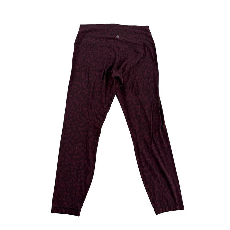 Women’s Lululemon Align High-rise Size 10 Burgundy