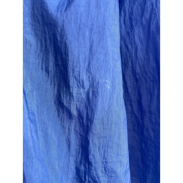 Men’s Vintage 90s Nike Swoosh Mesh Lined Swim Gym Shorts Blue Nylon Sz M