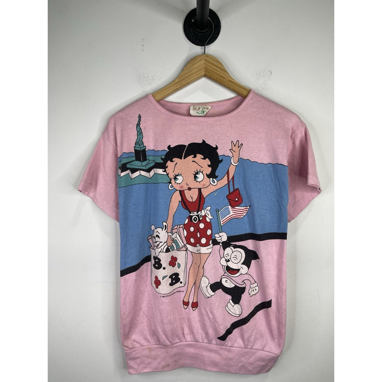 Vintage 1985 Betty Boop Nyc T-shirt Size L