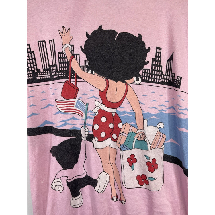 Vintage 1985 Betty Boop Nyc T-shirt Size L