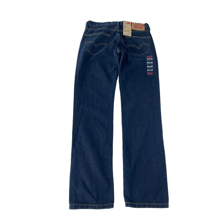 Womens Levis 511 Slim Fit Blue Jeans Size 30X30