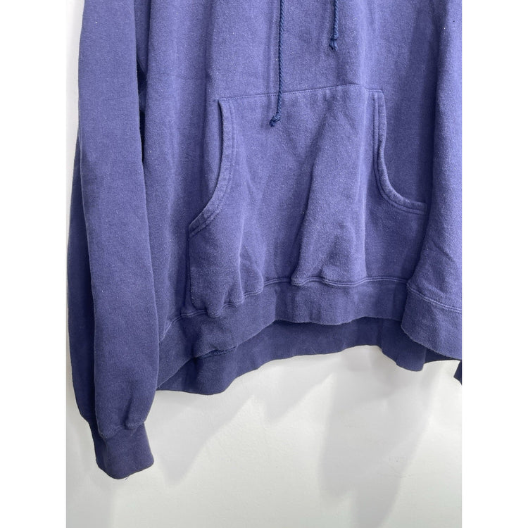 Men’s Vintage Los Angeles Rams NFL Navy Blue Hoodie Sz 2XL