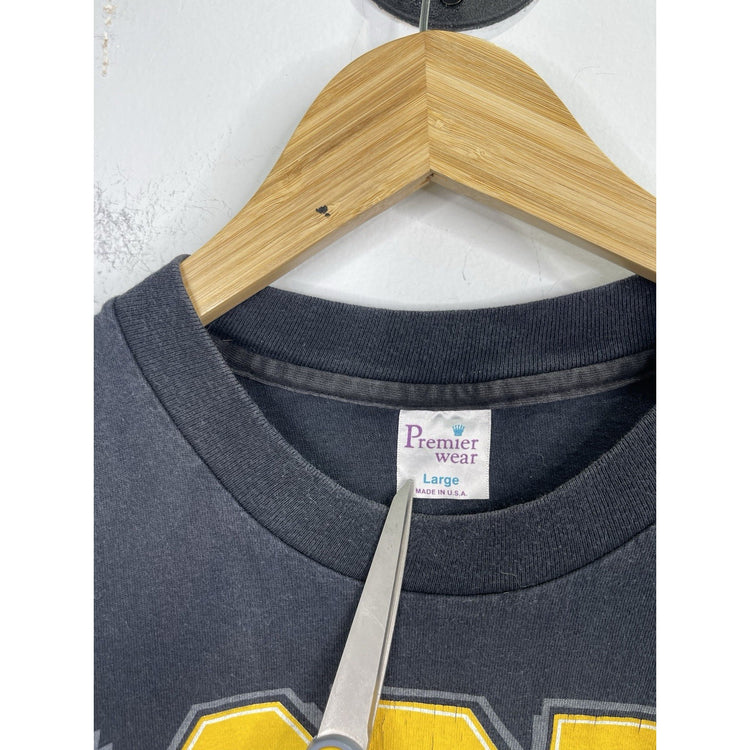 Men’s 90s Vintage Jesus Tee Living Epistles Lords Gym Double-Sided T Shirt Sz L