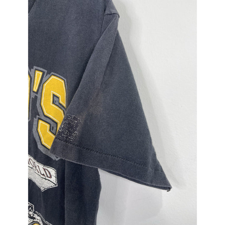 Men’s 90s Vintage Jesus Tee Living Epistles Lords Gym Double-Sided T Shirt Sz L