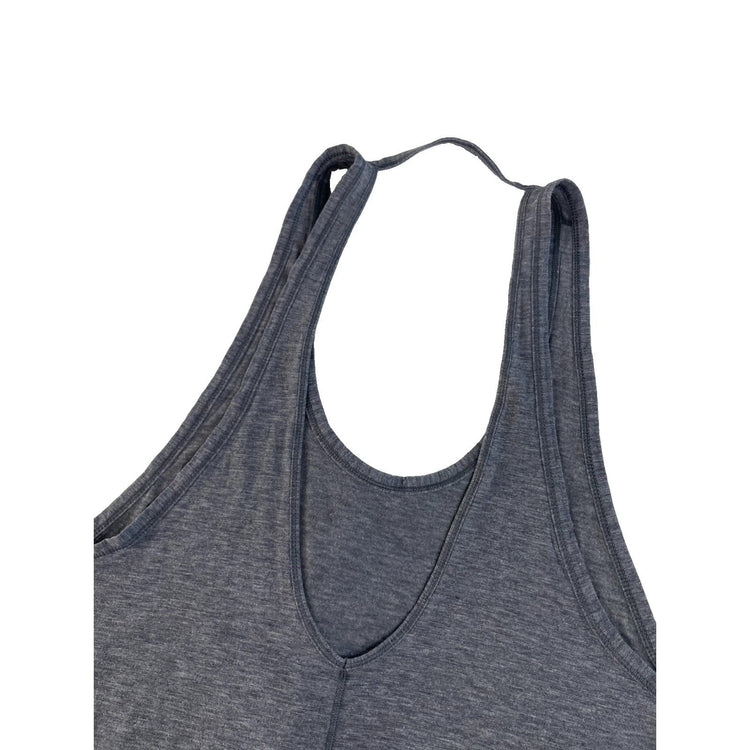 Women's Lululemon Grey Heathered Athletic Swing Tank Top Size XL