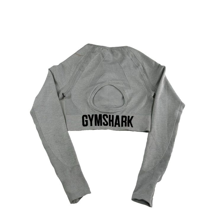Womens Gymshark Seamless Cropped Long Sleeve Size S