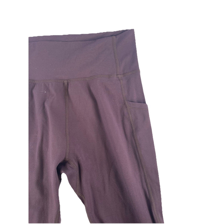 Womens Alphalete Alphalux Purple Pocket Leggings Pants Size XS