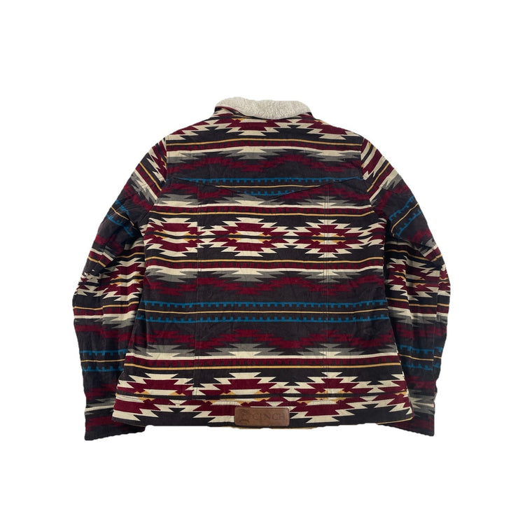 Women’s Cinch Aztec Courdory Jacket Size L