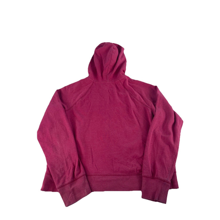 Youth Girls Aéropostale Red Full Zip Hoodie Sweatshirt Size Large