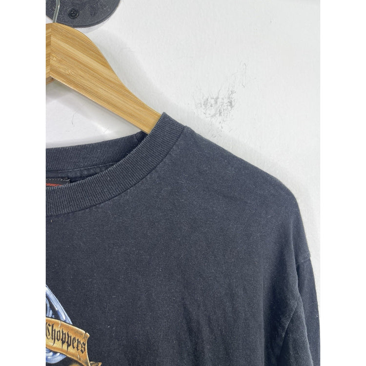 Vintage Men’s Black Orange County Choppers LongSleeve T Shirt Sz Large