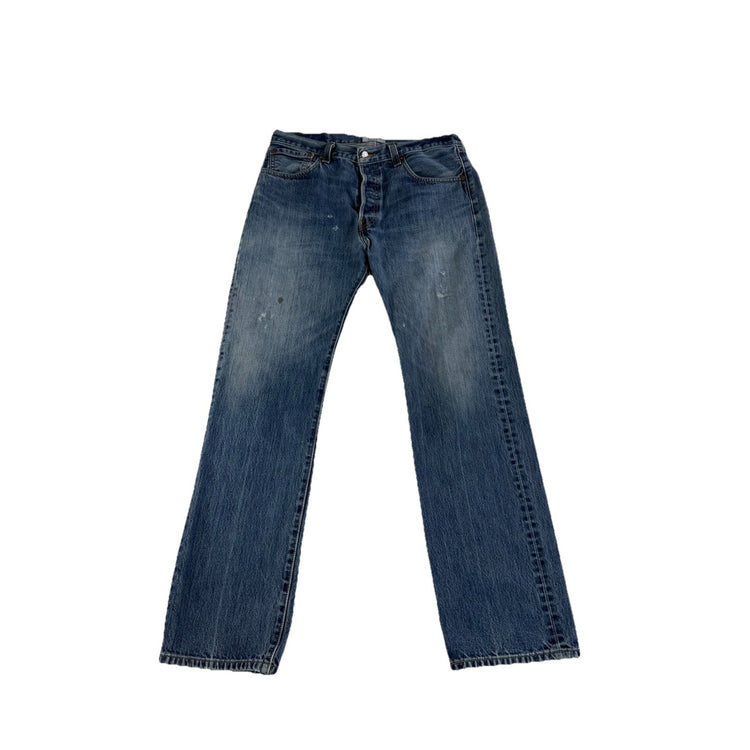 Mens Vintage Levi’s 501 Distressed Jeans Size 34