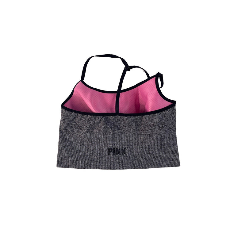 Women’s PINK Gray Sports Bra