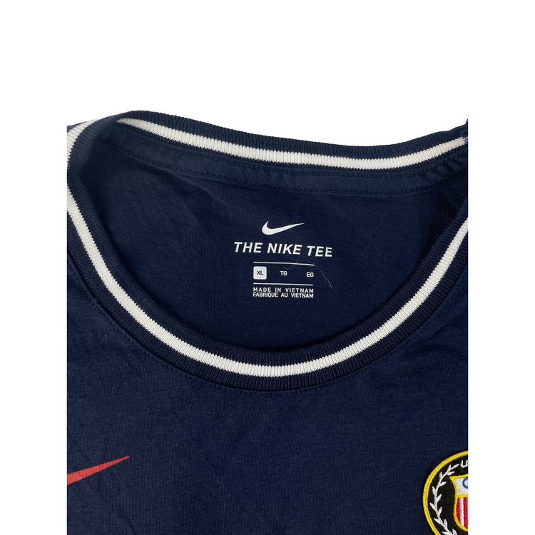 Mens Nike NWT Navy Blue Team USA Olympics Ringer Graphic T Shirt SIZE XL