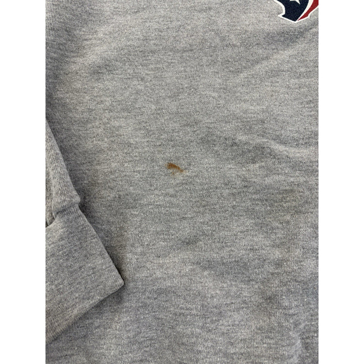 Men’s Vintage NFL Gray Houston Texans Sweatshirt Size XL