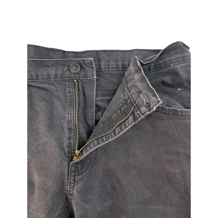Men's Dickies Carpenter Pants Black Denim Jeans Size 32x32