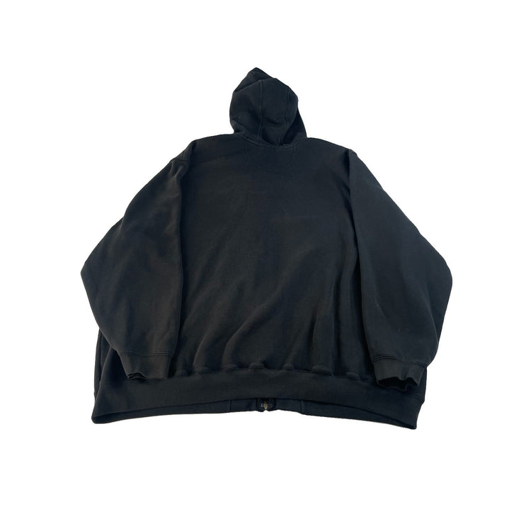 Mens Carhartt Black Loose Fit Zip Up Jacket Size 4XL