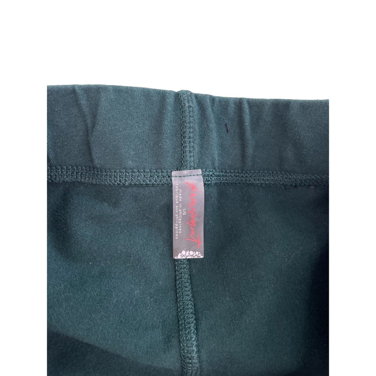 Women’s Free People Green Biker Shorts Size L