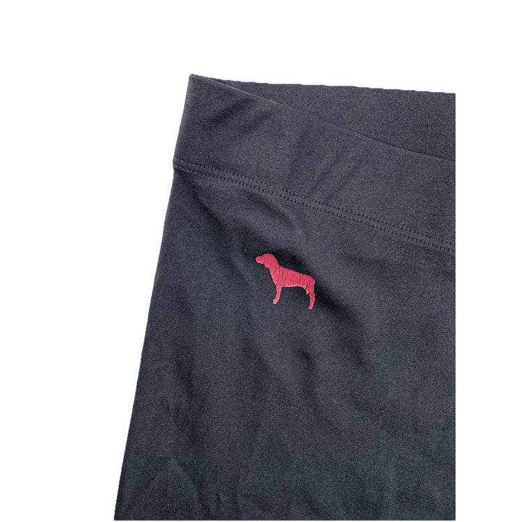 Womens Victoria Secret Black Polyester “ATM Aggies”Leggings Size S