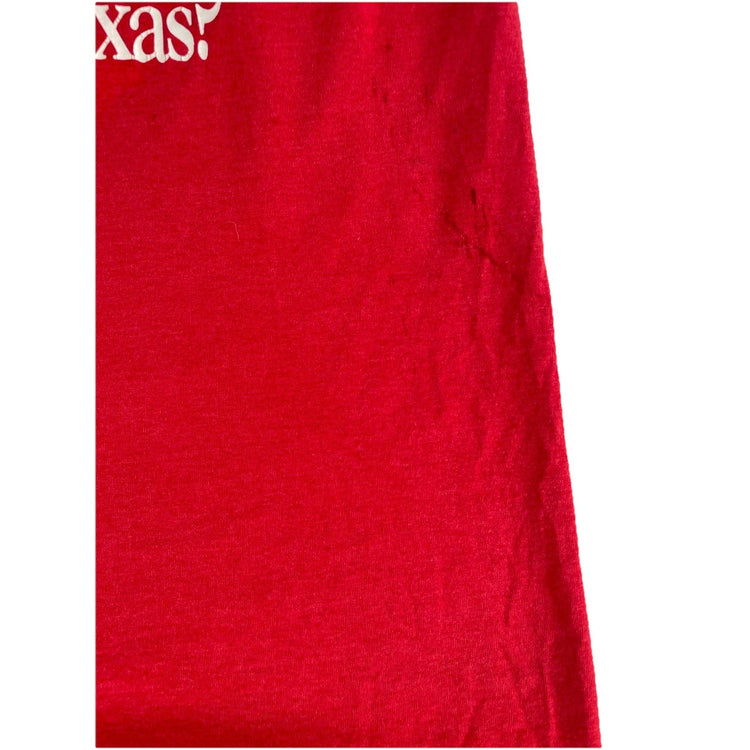 Mens Vintage 90s Screen Stars Best Coca-Cola Texas State Graphic Tee Size L