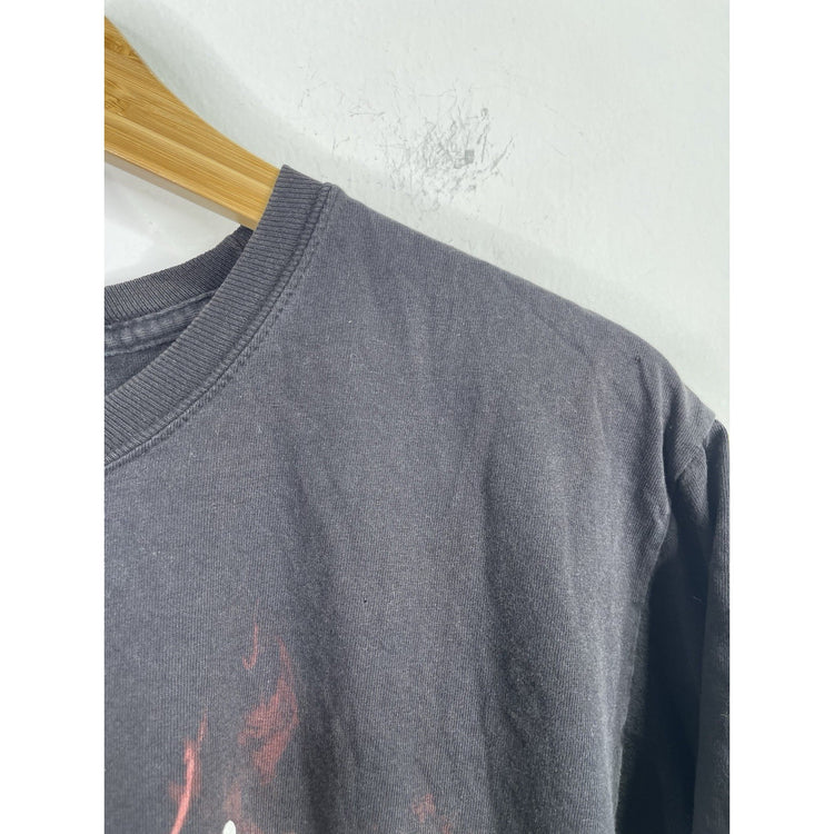 Vintage Mudvayne T Shirt size Medium Black Band Rock Graphic Hanes Sz M