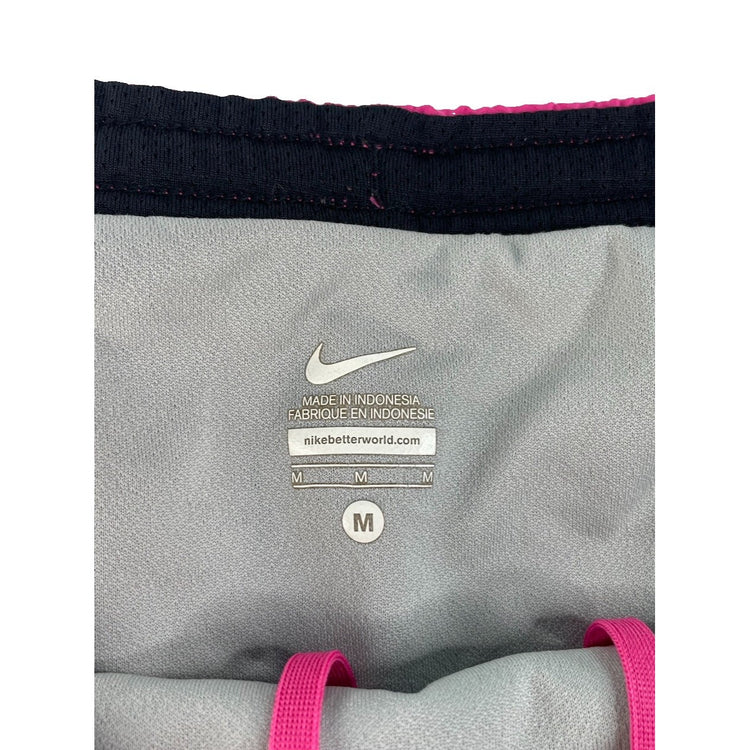 Women's Nike Dri-FIT Pink Athletic Running Shorts, Size M