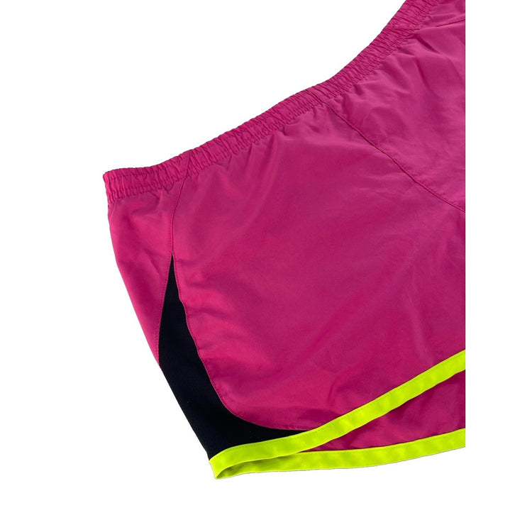Women's Nike Dri-FIT Pink Athletic Running Shorts, Size M