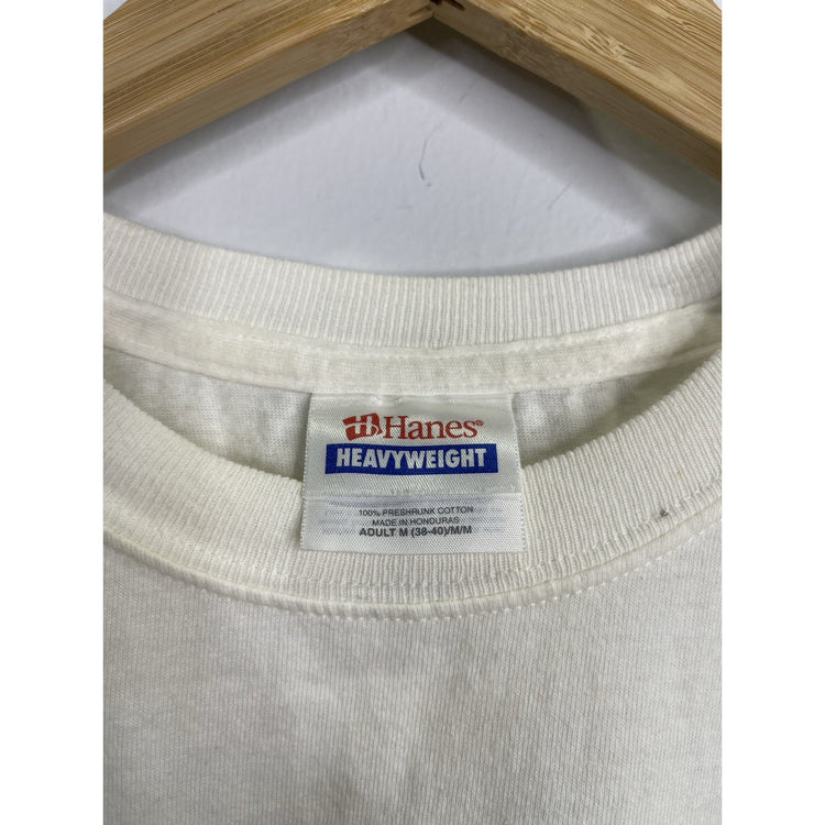 Hanes Tshirt Men's Medium White Vintage Legends In Concert Tributes