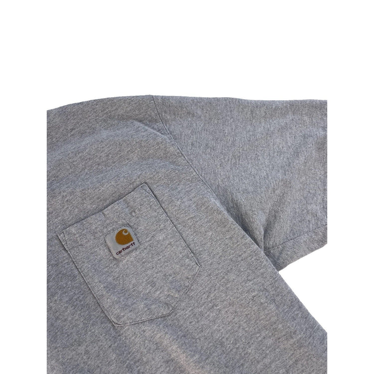 Mens Carhartt Gray T Shirt Size Large