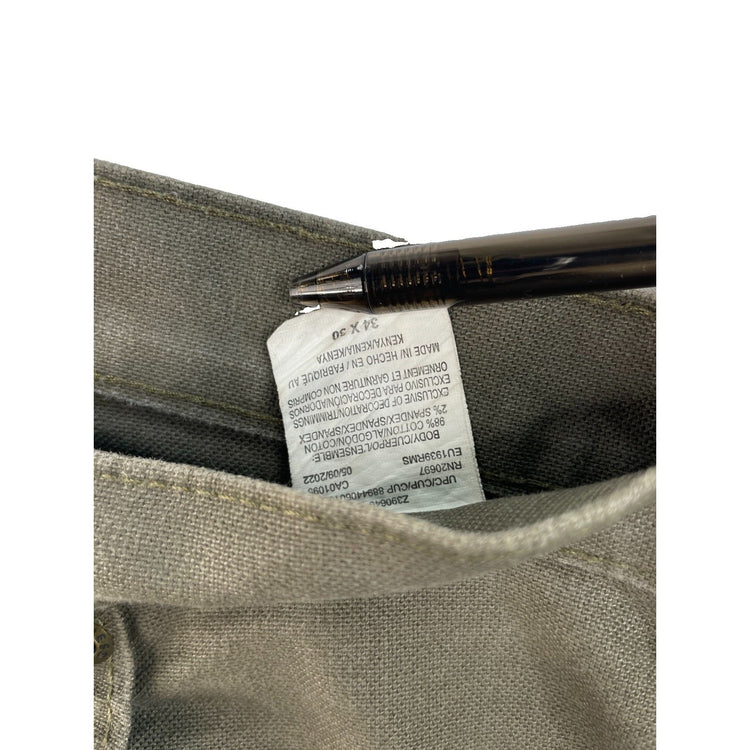 Men's Dickies Utility Carpenter Pants DarkGreen Size 34x30