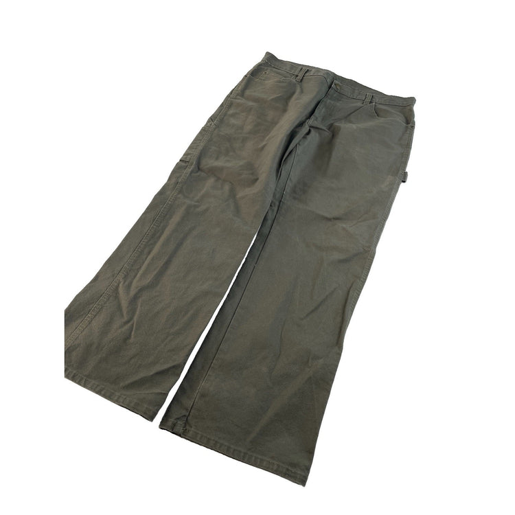 Men's Dickies Utility Carpenter Pants DarkGreen Size 34x30