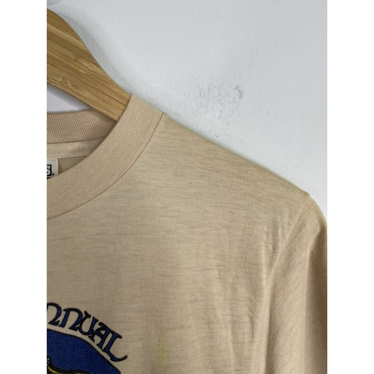 Vintage 1980 Men’s Seventh Annual Texas Renaissance Festival T-Shirt Hanes Tag Size Medium