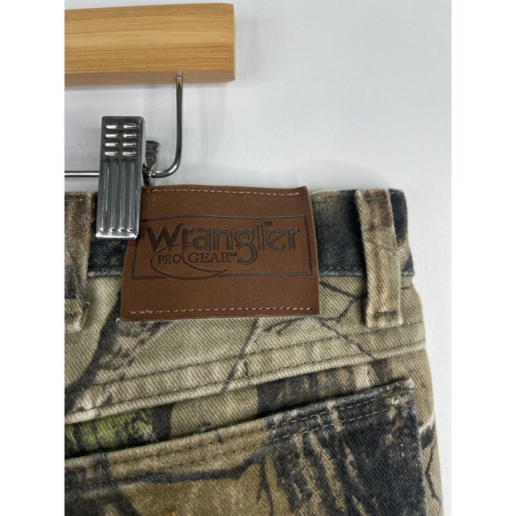 Men’s Wrangler Pro Gear Mens Camo Pants 40x32 Hunting RealTree Woodlands