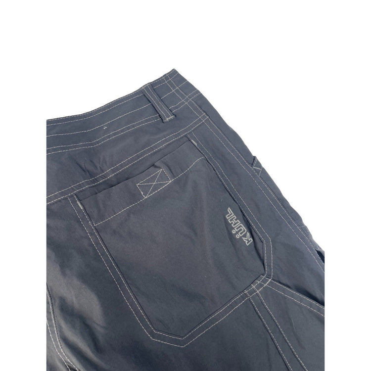 Mens KÜHL Black Renegade Cargo Shorts Size 32