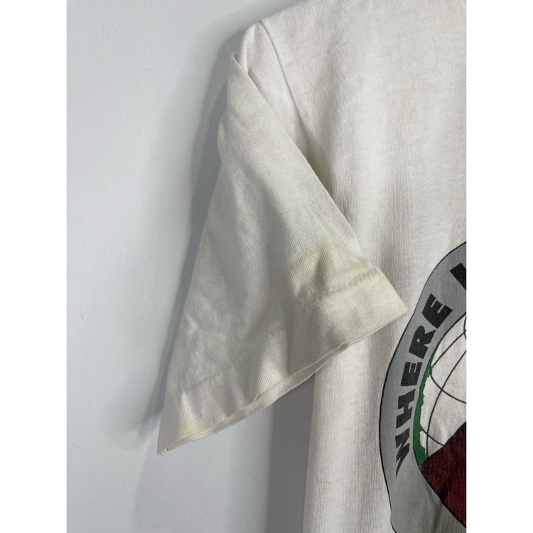 Vintage 1991 Fruit Of The Loom “Where In The World Is Carmen Sandiego” Tee Size Small