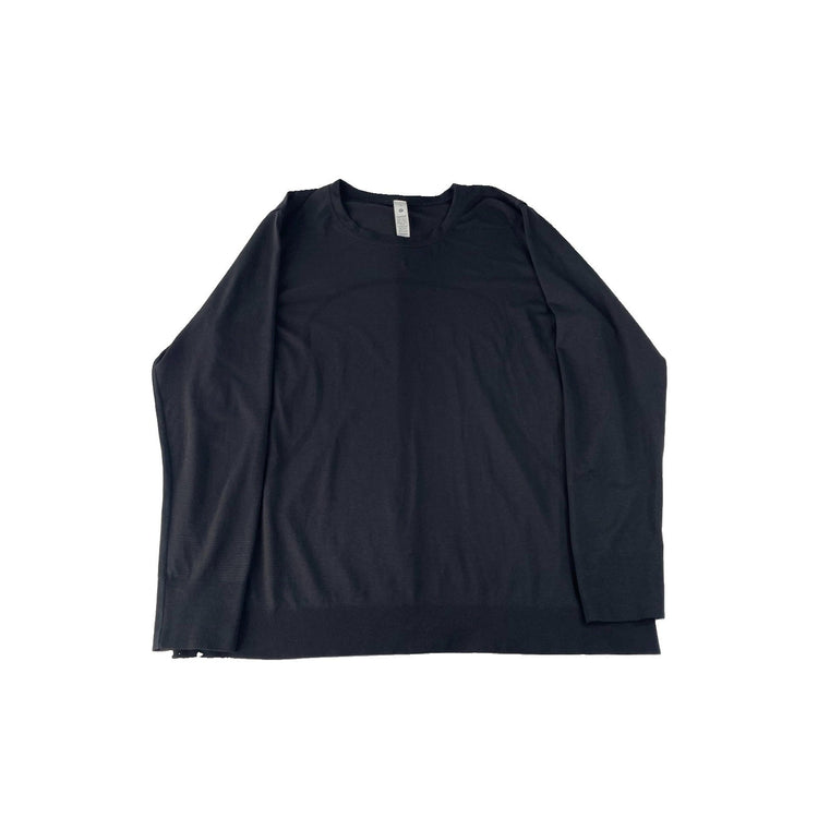 Womens Lululemon Black Long Sleeve Shirt Size 14