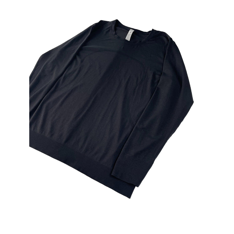 Womens Lululemon Black Long Sleeve Shirt Size 14
