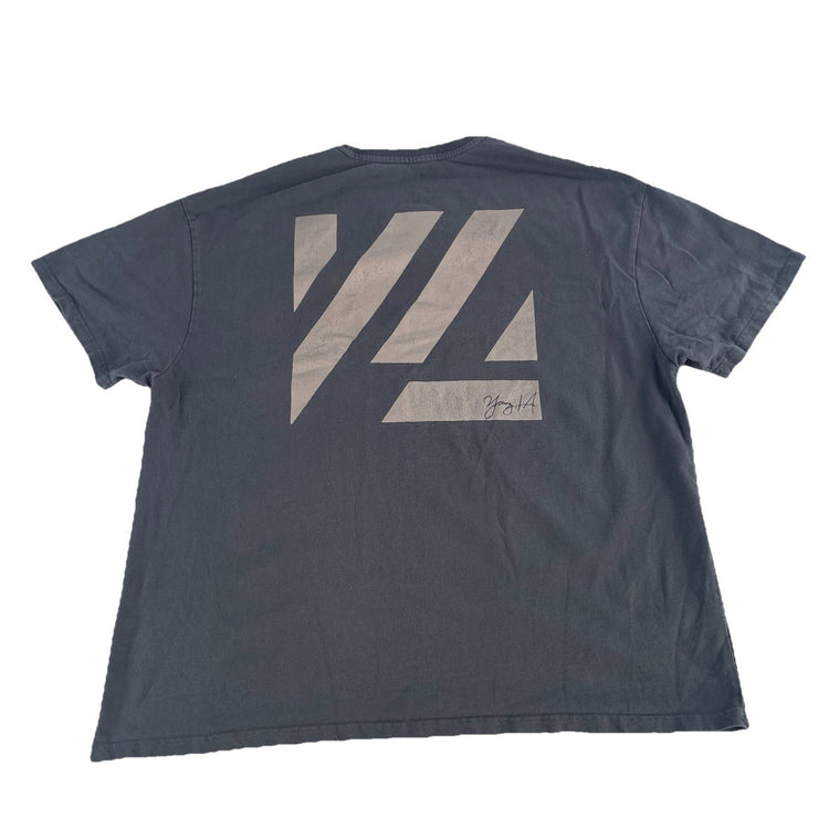Mens YoungLA Logo Solid T-Shirt Size Xl