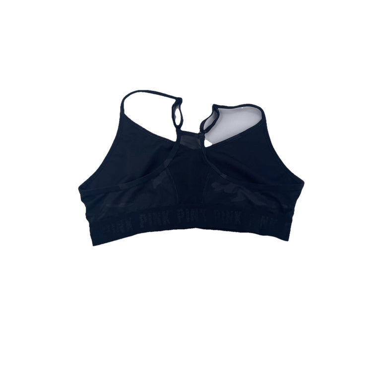Womens Victoria Secret Black Camo Sports Bra Size L