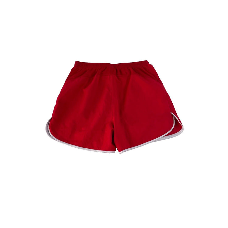 Women's Nike Dri-FIT Soccer Shorts, Red, Lightning Elite FC Logo, Size S