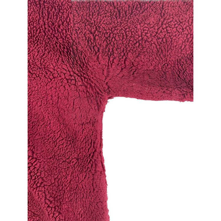 Women’s PINK Victoria Secret Maroon Wool Zip Up Sweater Size L