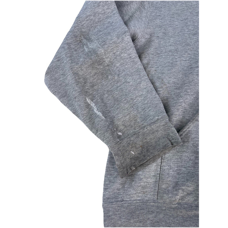 Men’s Carhartt Basic Gray Full Zip Hooded Jacket Size 4XL